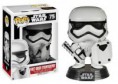 FIGURA FUNKO POP STAR WARS EPISODIO VII STORMTROOPER PRIMERA ORDEN ESCUDO Y PORRA